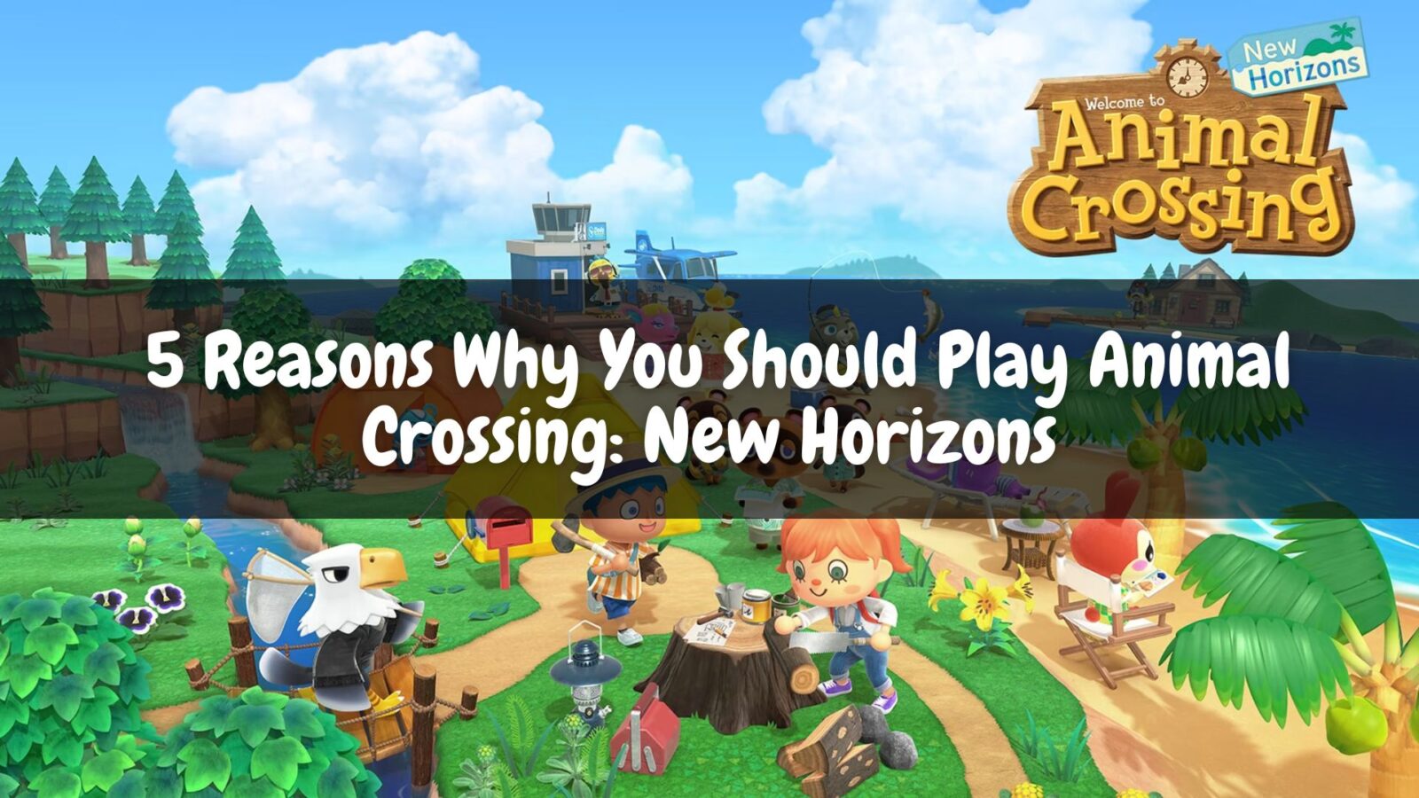 5 Reasons Why You Should Play Animal Crossing: New Horizons