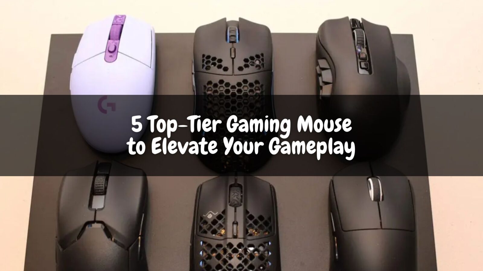 5 Top-Tier Gaming Mouse to Elevate Your Gameplay